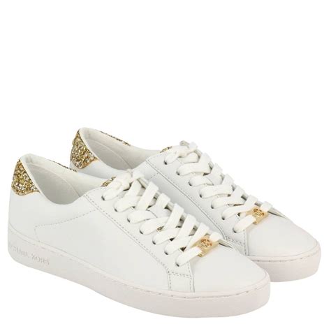 michael kors white sneakers for women|Michael Kors white platform sneakers.